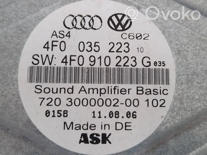 Audi A6 Allroad C6 Amplificatore 4F0035223