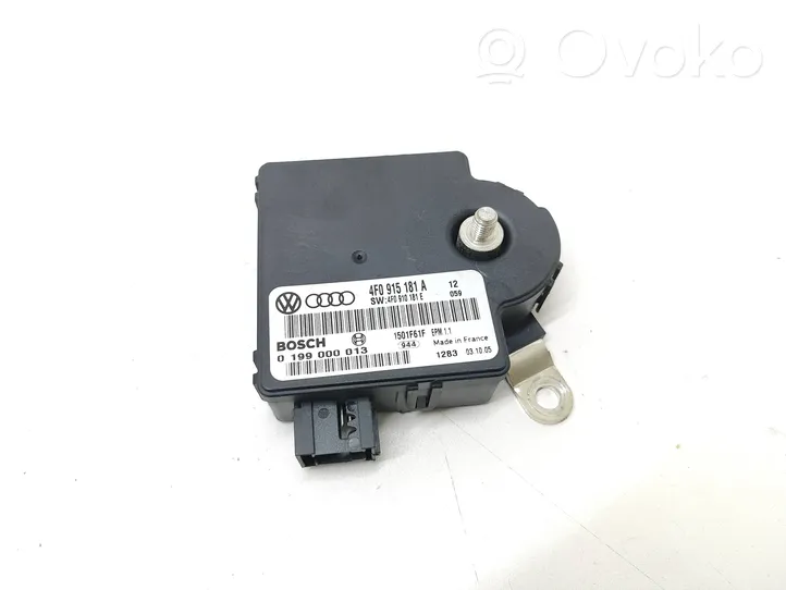 Audi A6 S6 C6 4F Unité de contrôle à bord d'alimentation 4F0915181A