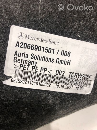 Mercedes-Benz C W206 Dolny panel schowka koła zapasowego A2066901501