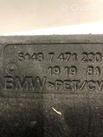 BMW X2 F39 Izolacja termiczna / wygłuszenie pokrywy / maski silnika 7471230