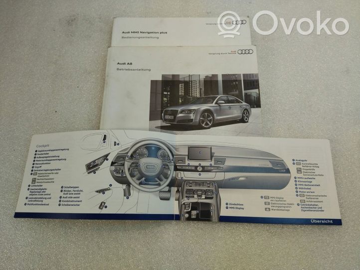 Audi A8 S8 D4 4H Serviso knygelė 14255668MH00