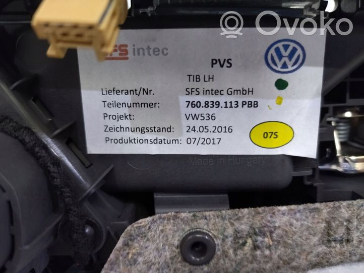 Volkswagen Touareg III Takaoven verhoilu 760839113