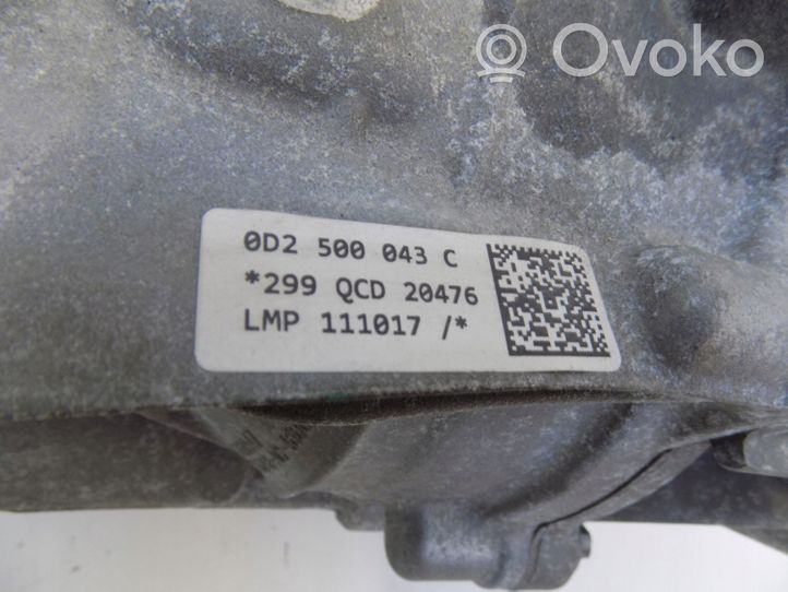 Audi Q7 4M Mechanizm różnicowy tylny / Dyferencjał 0D2500043C