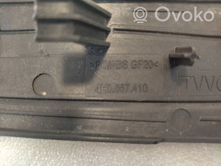 Audi A8 S8 D4 4H Rivestimento modanatura del vetro della portiera anteriore 4H0867410