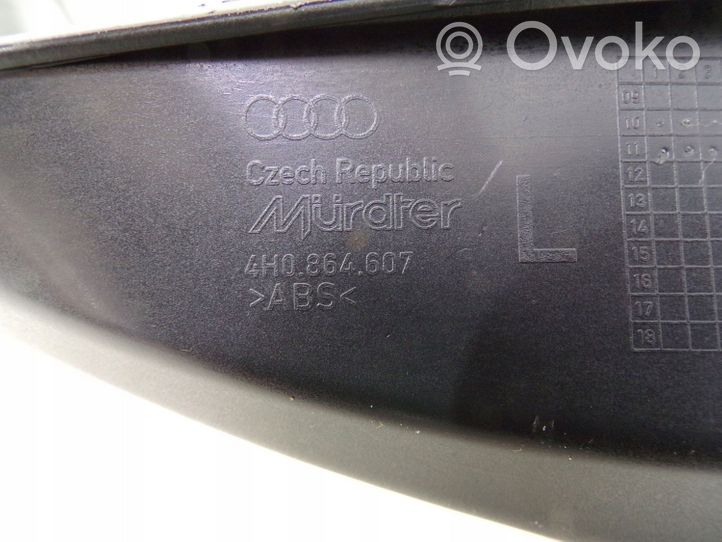 Audi A8 S8 D4 4H Takaoven kynnyksen suojalista 4H0864607K