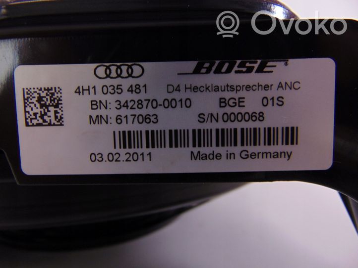 Audi A8 S8 D4 4H Žemo dažnio garsiakalbis 4H1035481
