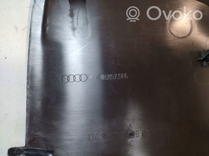 Audi Q7 4M Dashboard lower bottom trim panel 4M0857086