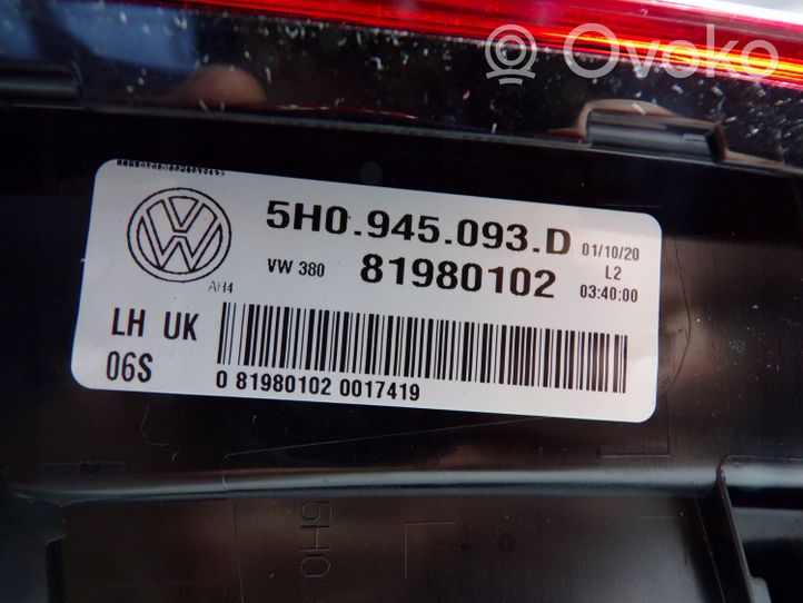 Volkswagen Golf VIII Set di luci posteriori 5H0945096C