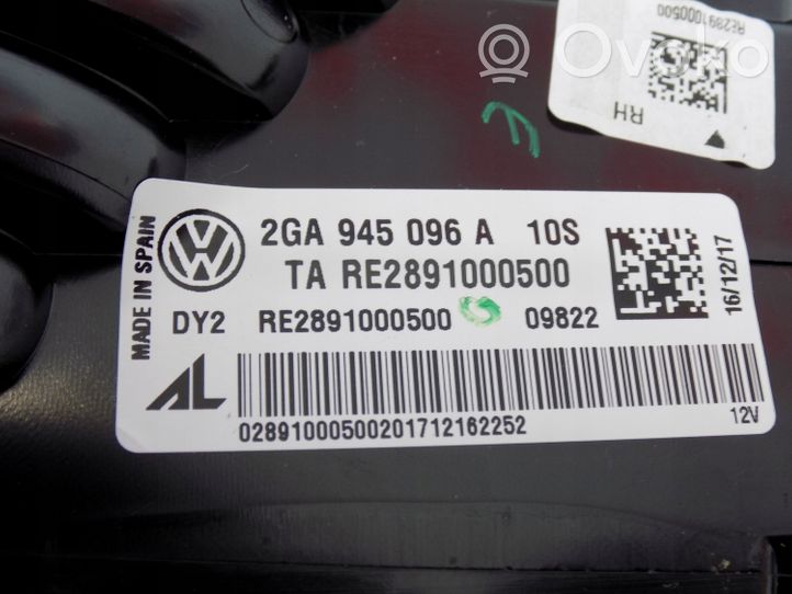 Volkswagen T-Roc Takavalosarja 2GA945095A