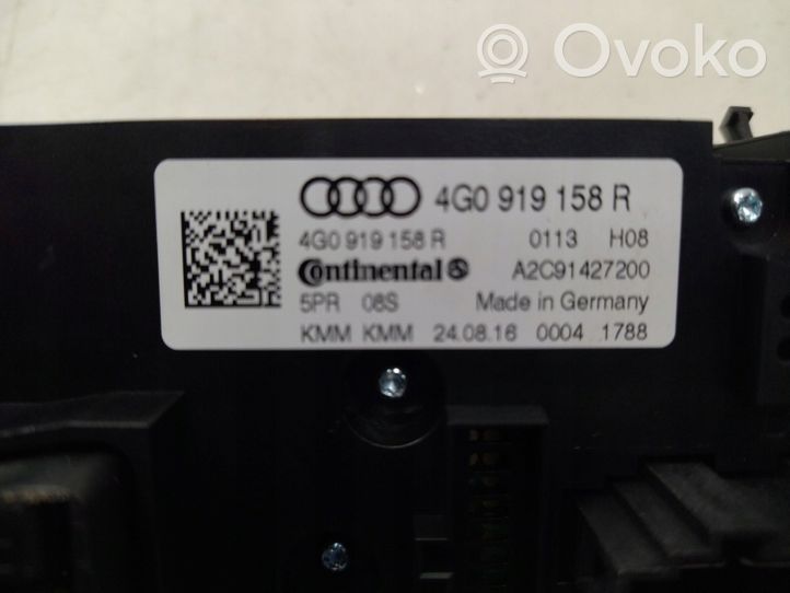Audi A7 S7 4G Panel klimatyzacji 4G0919158R