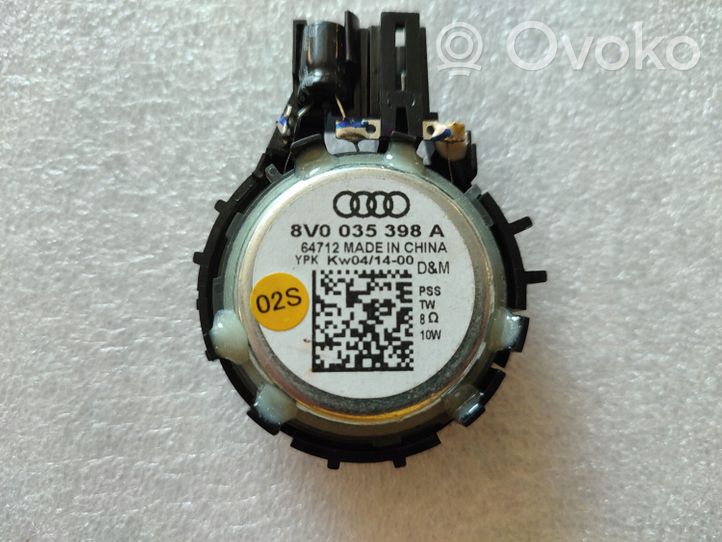 Audi A3 S3 8V Etuoven diskanttikaiutin 8V0035398A