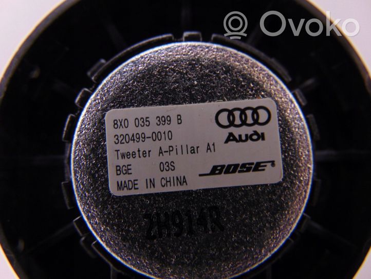 Audi Q3 8U Enceinte haute fréquence de porte avant 8X0035399B