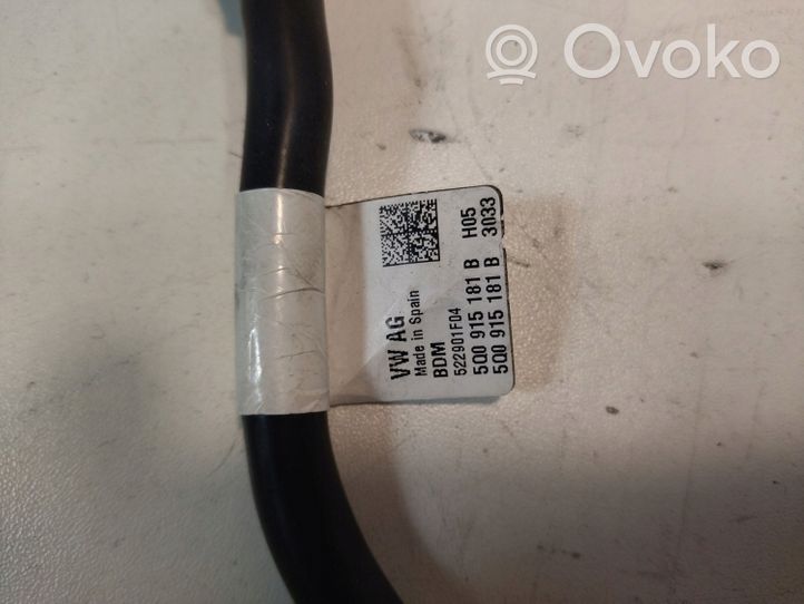 Audi A3 S3 8V Cavo negativo messa a terra (batteria) 5Q0915181B