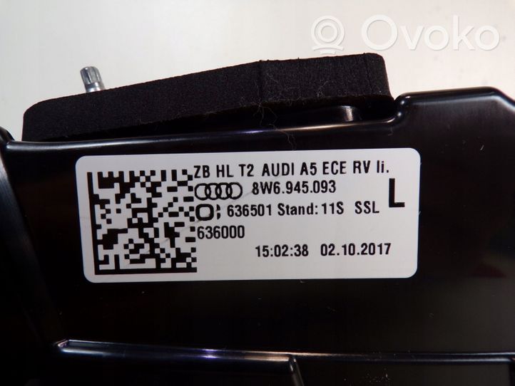 Audi A5 Luces portón trasero/de freno 8W6945093