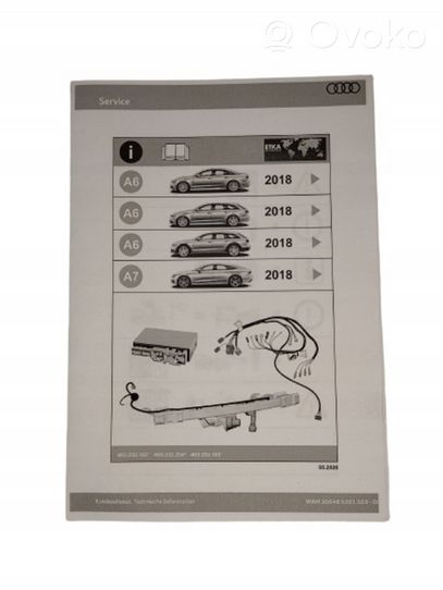 Audi A6 S6 C8 4K Vetokoukun ohjainlaite/moduuli 4M0907383F