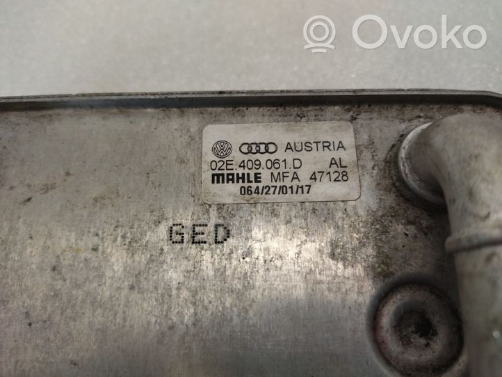 Skoda Octavia Mk3 (5E) Chłodnica oleju skrzyni 02E409061D