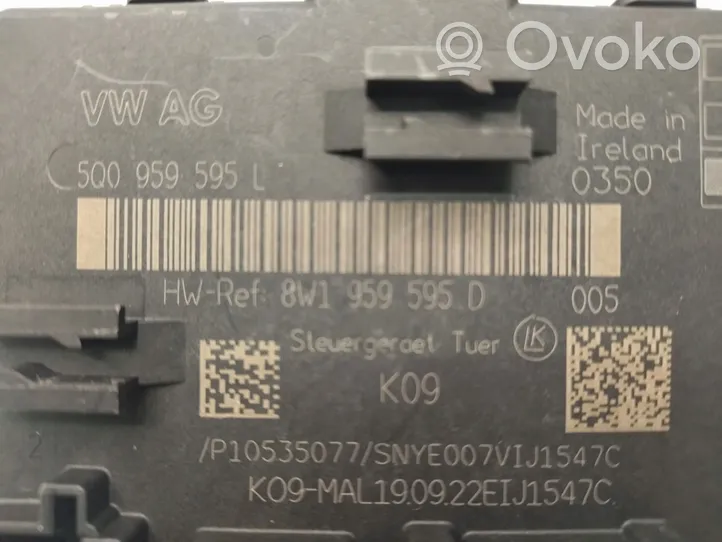 Audi Q2 - Durų elektronikos valdymo blokas 5Q0959595L