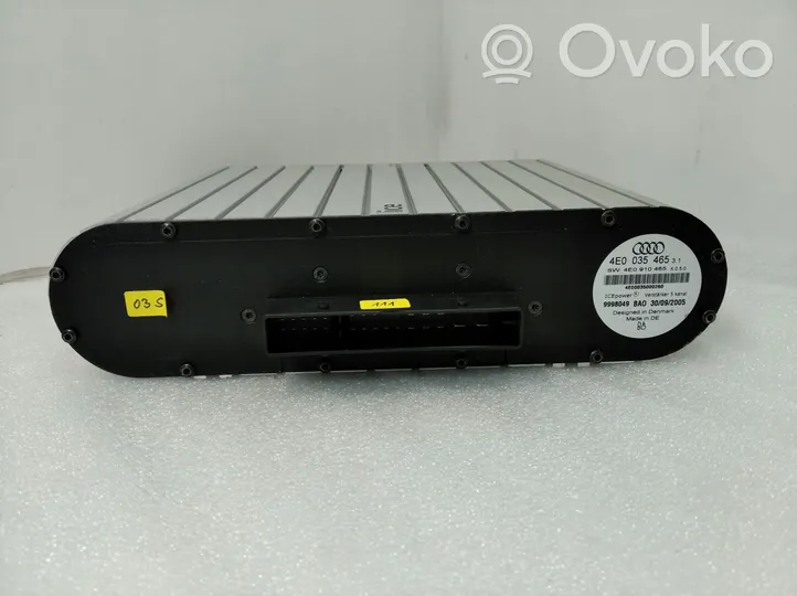 Audi A8 S8 D3 4E Amplificatore 4E0035465