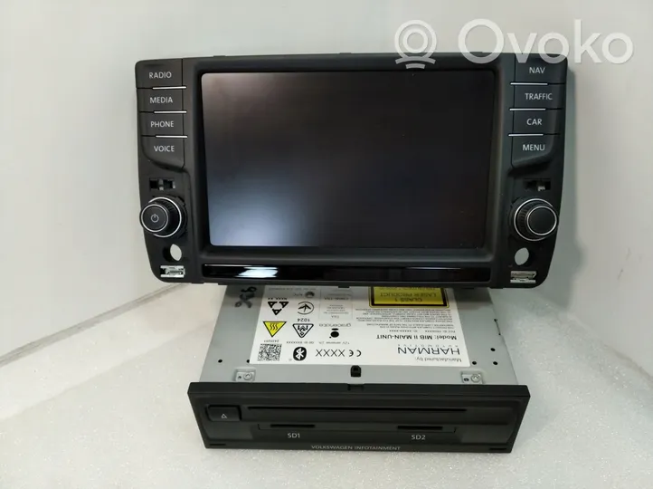 Volkswagen Golf VII Stacja multimedialna GPS / CD / DVD 3G0035043B