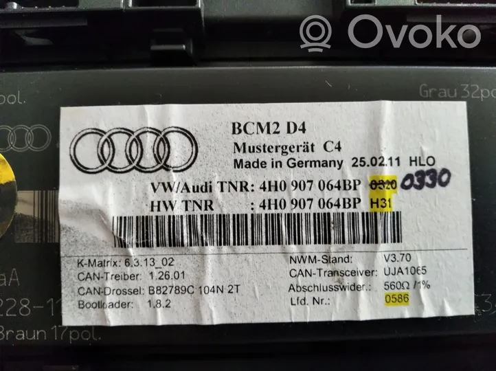 Audi A7 S7 4G Mukavuusmoduuli 4H0907064BP