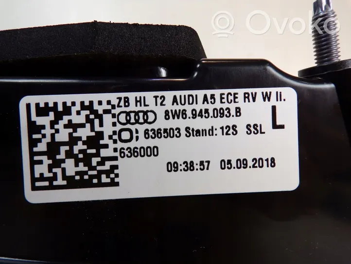 Audi A5 Luci posteriori 8W6945093B