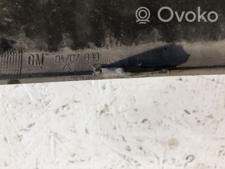 Opel Zafira A Rear bumper trim bar molding 1405906