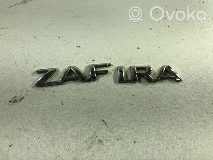 Opel Zafira A Other badges/marks 