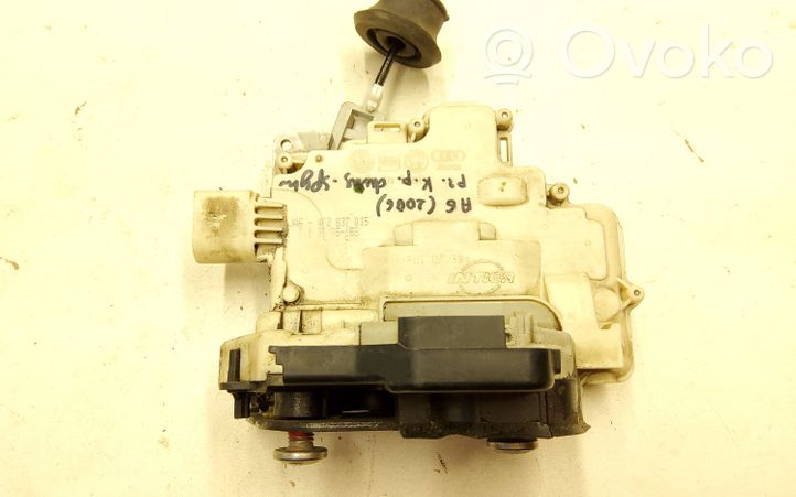 Audi A6 S6 C6 4F Serrure de porte avant 4F2837015