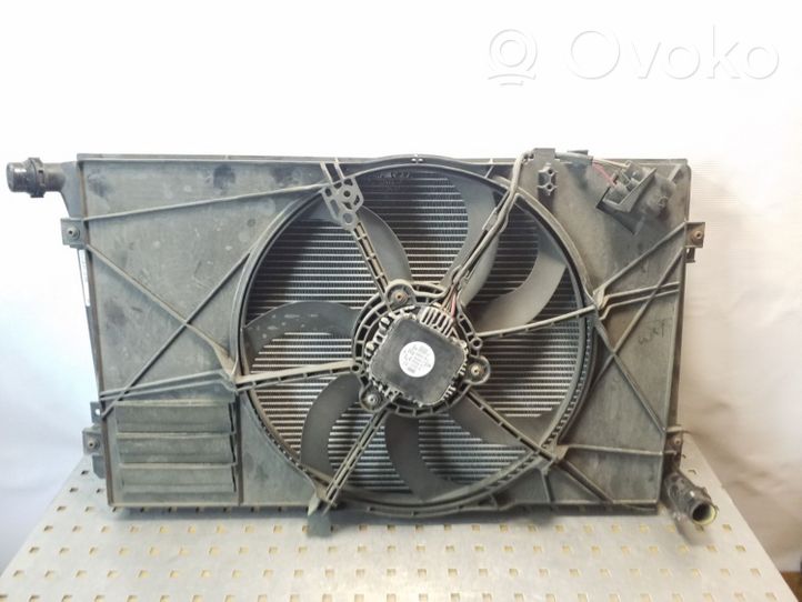Volkswagen Touran I Electric radiator cooling fan 1K0959455EF
