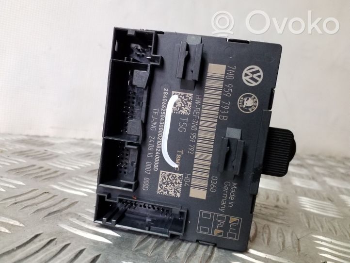 Volkswagen Sharan Oven ohjainlaite/moduuli 7N0959793B