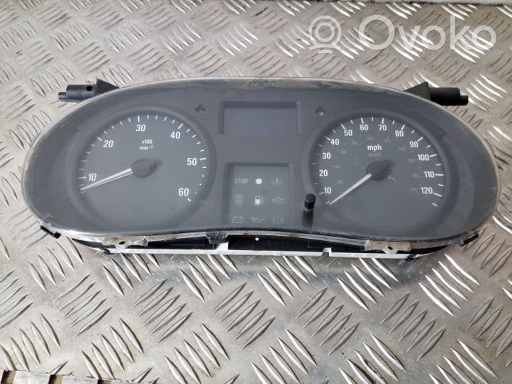 Opel Vivaro Compteur de vitesse tableau de bord P8200390136