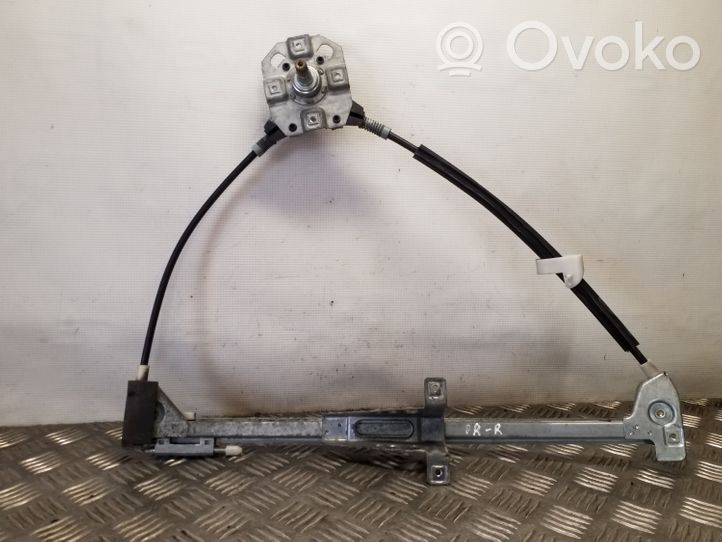 Audi 80 90 S2 B4 Manualny podnośnik szyby drzwi przednich 893837400