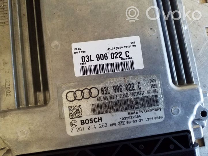 Audi A4 S4 B8 8K Centralina/modulo del motore 03L906022C