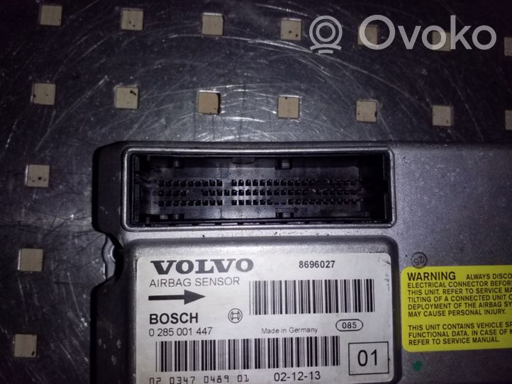 Volvo XC90 Gaisa spilvenu vadības bloks 0285001447