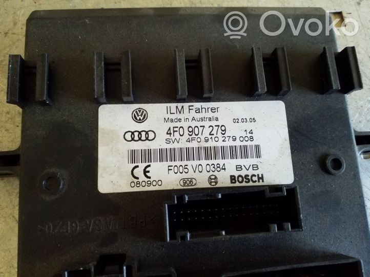 Audi A6 S6 C6 4F Kiti valdymo blokai/ moduliai 4F0907279