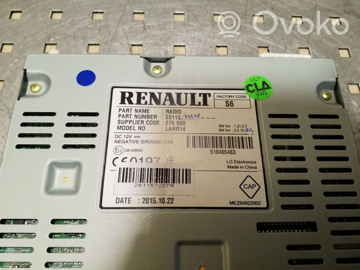 Renault Kadjar Muut ohjainlaitteet/moduulit 281157227R