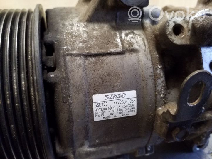 Toyota RAV 4 (XA30) Compressore aria condizionata (A/C) (pompa) 4472601258