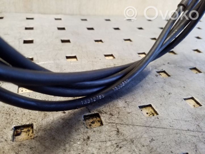 Opel Astra J Cable de apertura del capó/tapa del motor 13312789