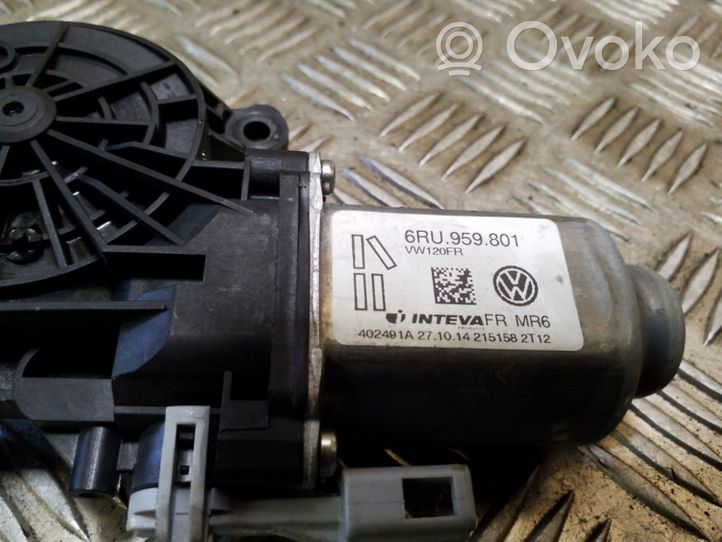 Volkswagen Up Priekinis varikliukas langų pakėlėjo 6RU959801