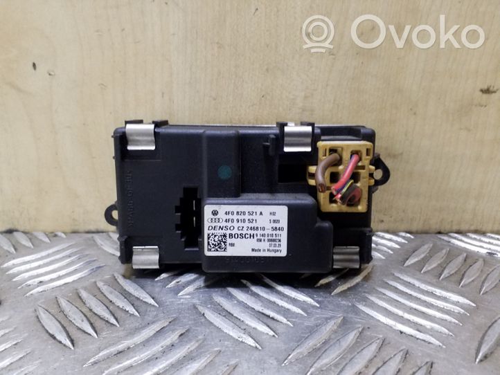 Audi A6 S6 C6 4F Heizungslüfter Regler Widerstand 4F0820521A