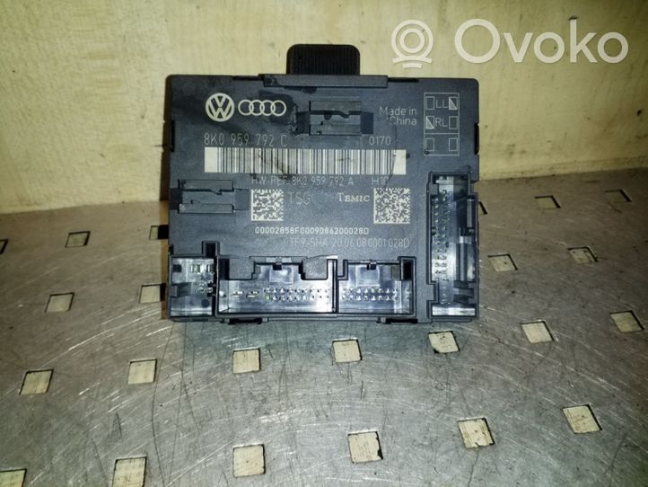 Audi A4 S4 B8 8K Sterownik / Moduł drzwi 8K0959792C