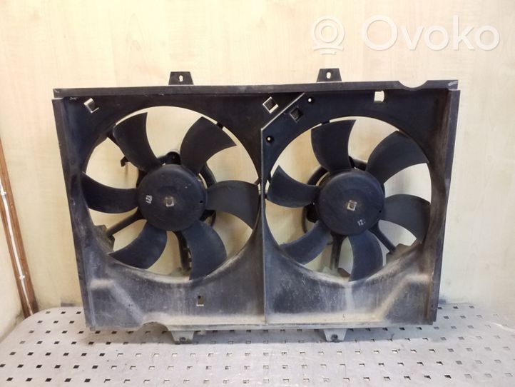 Opel Frontera B Radiator cooling fan shroud 