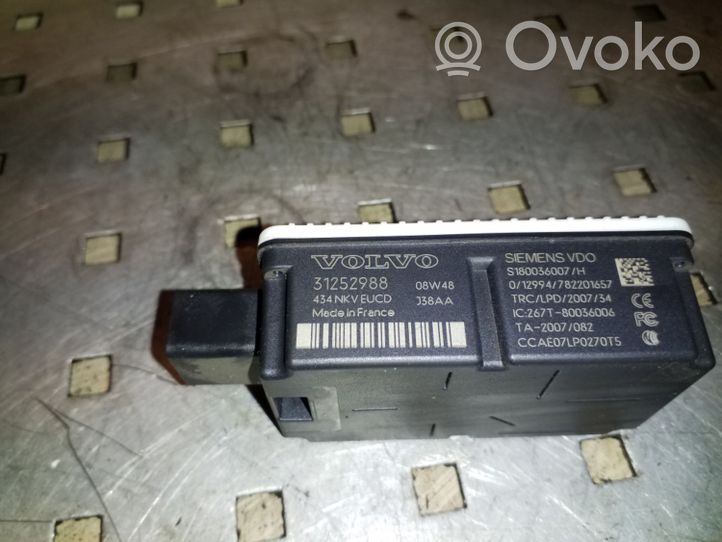 Volvo XC70 Door central lock control unit/module 31252988