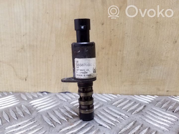 Opel Astra J Valvola di fasatura dell’albero a camme Vanos 55567050