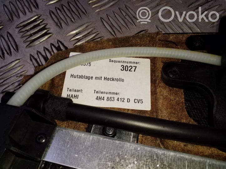 Audi A8 S8 D4 4H Roleta elektryczna przeciwsłoneczna tylnej szyby 4H4863412D