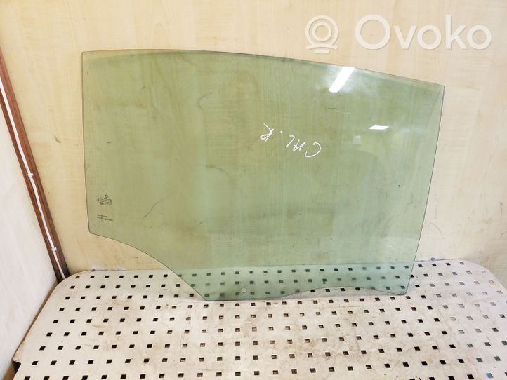 Volkswagen PASSAT B8 Rear door window glass 43R011025