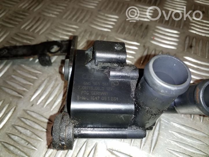 Volkswagen Scirocco Electric auxiliary coolant/water pump 5N0965561