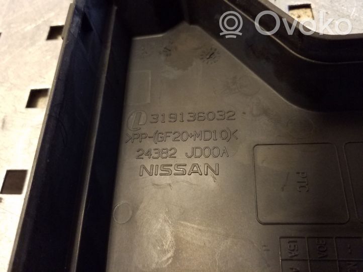 Nissan Qashqai Dangtelis saugiklių dėžės 24382JD00A