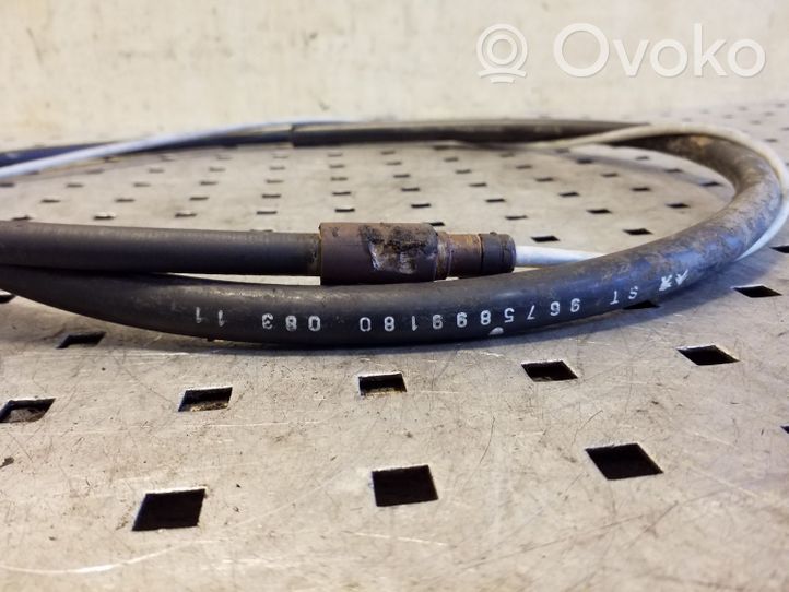 Peugeot 508 Handbrake/parking brake wiring cable 9675899180