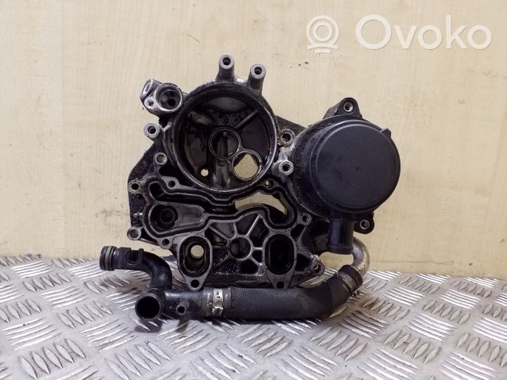 Volkswagen Touareg II Supporto di montaggio del filtro dell’olio 059115397AA